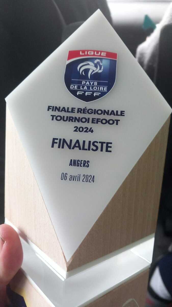 Alban Vice-champion régional e-Foot !!!
