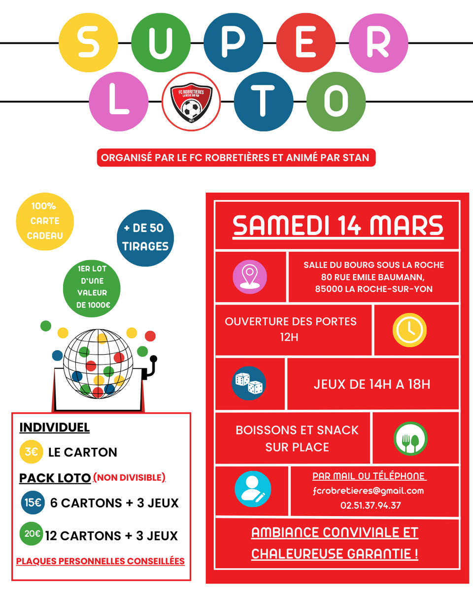 SUPER LOTO DES ROBROS