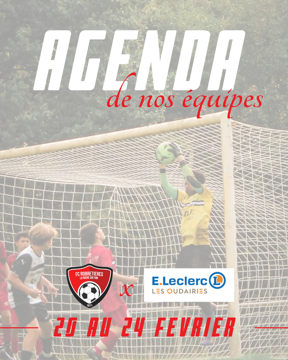 AGENDA DU WK - 20 AU 24 FEVRIER