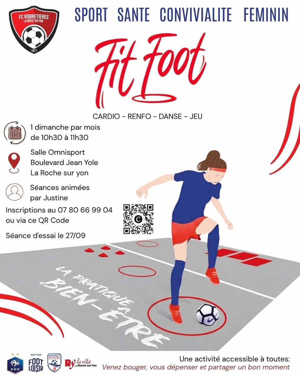 Nouvelle activité : le fit-foot !