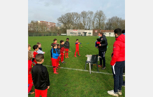 P'tit Robros débarque, au plus grand plaisir des U6/U7