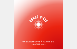 Congé d'été