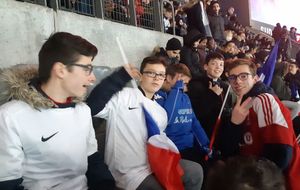 Les Robros au match France-Colombie