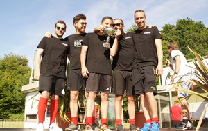 l'équipe Laser Game, challenge Football, 1ère de l'Europa League