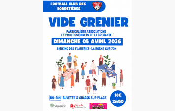VIDE GRENIER DES ROBROS