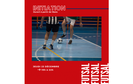 Le Futsal reprend au FC Robretières