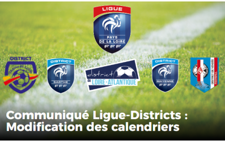 Communiqué de la Ligue - retour réunion du 5 janvier