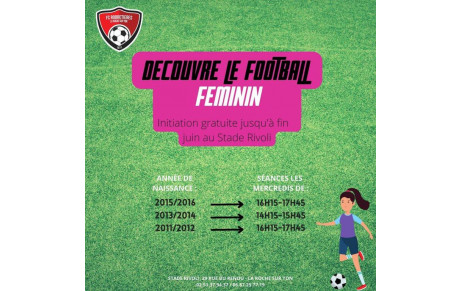 Initiation au football féminin