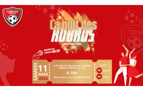 LA NUIT DES ROBROS !!!